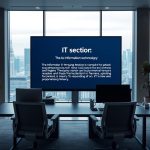 what is information technology industry