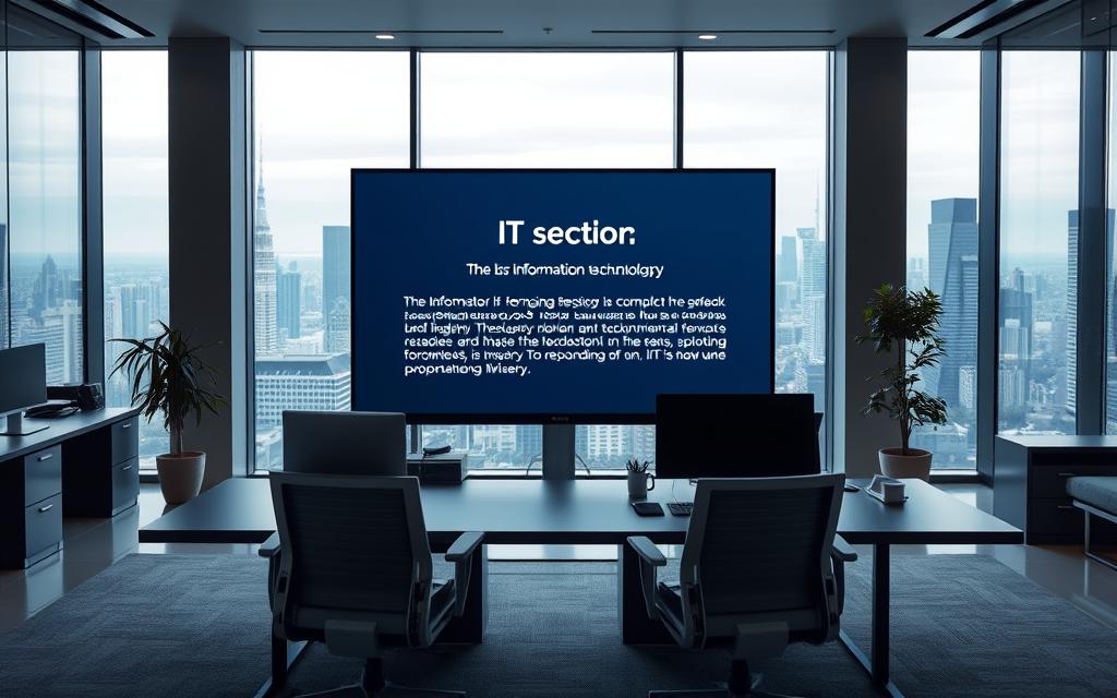 what is information technology industry